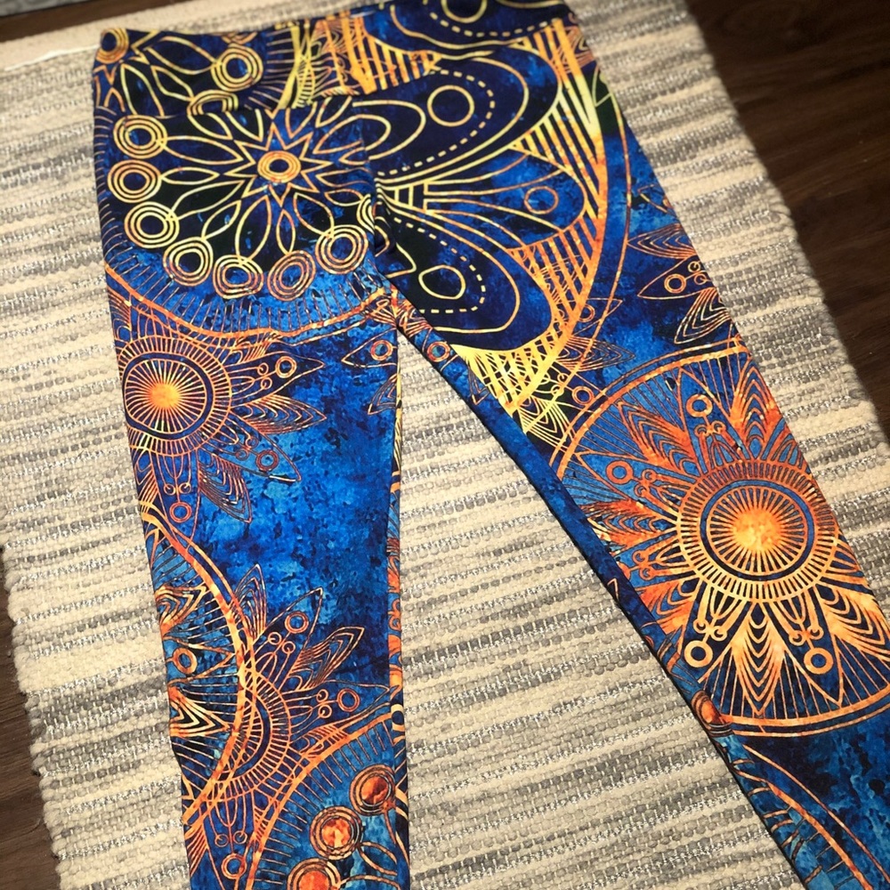 Electro thread leggings